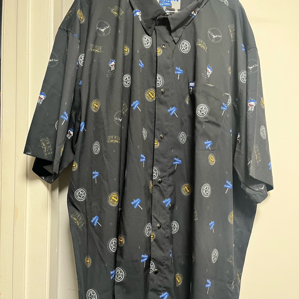 Dixon Men's Black Graphic Shirt